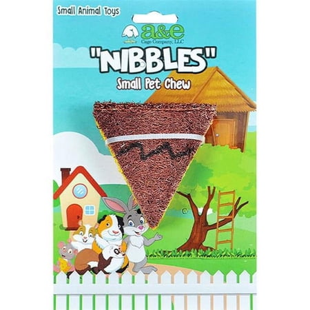 UPC: 0644472009637 | A E Cages Nibbles Small Animal Loofah Chew Toy