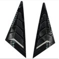 thumbnail image 2 of Furulu 1Pair Carbon Fiber L&R Side Window Louver Shutter Cover For Honda Civic 06-11 US, 2 of 5