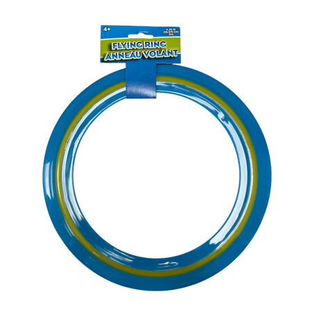 11.3 in Flying Ring Disk Toy, Durable, Lightweight, Aerodynamic for Easy Throws, Catches, Perfect for Outdoor Fun at Parks, Beaches, Backyards, Camping, Picnics, Travel Play, Blue