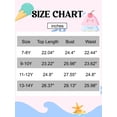 thumbnail image 2 of Usaibhir Girl's Solid Cut Out Sleeveless One Piece Swimsuit Bathing Suits Swimwear Beachwear for Kids 7-14 Years, 2 of 11