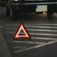 thumbnail image 2 of SHISUYAN Triangles de Sécurité Rouges avec Forte Performance Réfléchissante pour Voiture Matériau ABS Design Antivent 120km/h, 2 of 9