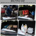 thumbnail image 3 of Qpednta Universal Skiing Snowman Cargo Liner 29"x39" Trunk Floor Mat, Heavy Duty Polyester Carpet Anti-Slip Easy to Clean Water & Stain Resistant Perfect for Outdoor Fits SUV Sedan Truck, 3 of 7