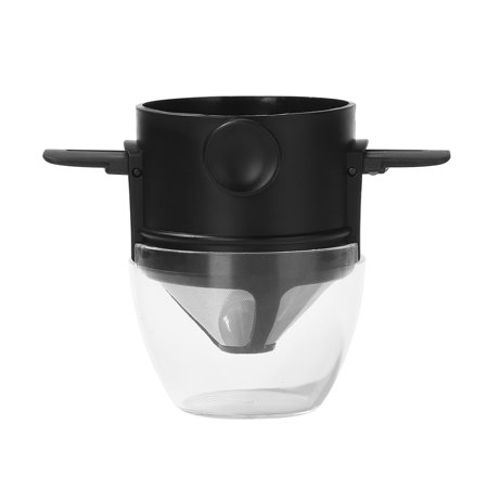

Foldable Coffee Filter Stainless Steel Drip Coffee Tea Holder 2pcs Easy Clean Reusable Paperless Coffee Dripper 1pcs