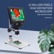 thumbnail image 5 of Microscopio Digital Alta Reparación Teléfonos Móviles 1200X 7 Pulgadas Inspección Productos Inspección Telas Microscopio (estándar EE. UU.) (con Batería), 5 of 9
