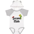 thumbnail image 3 of Inktastic Second Mate Pirate with Parrot and Bandanna Boys or Girls Baby Bodysuit, 3 of 5
