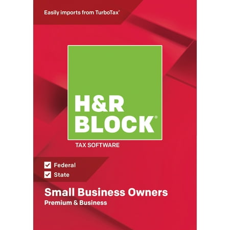 - H&R Block Tax Software 2018 Premium & Business Win (Email Delivery)