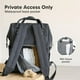 thumbnail image 5 of KeaBabies Mochila para pañales de bebé – Bolsa de bebé para niños, niñas, mochila impermeable multifunción para bebé, bolsas de pañales grandes para bebé niña, bebé niño, bolsa de pañales de viaje con, 5 of 5