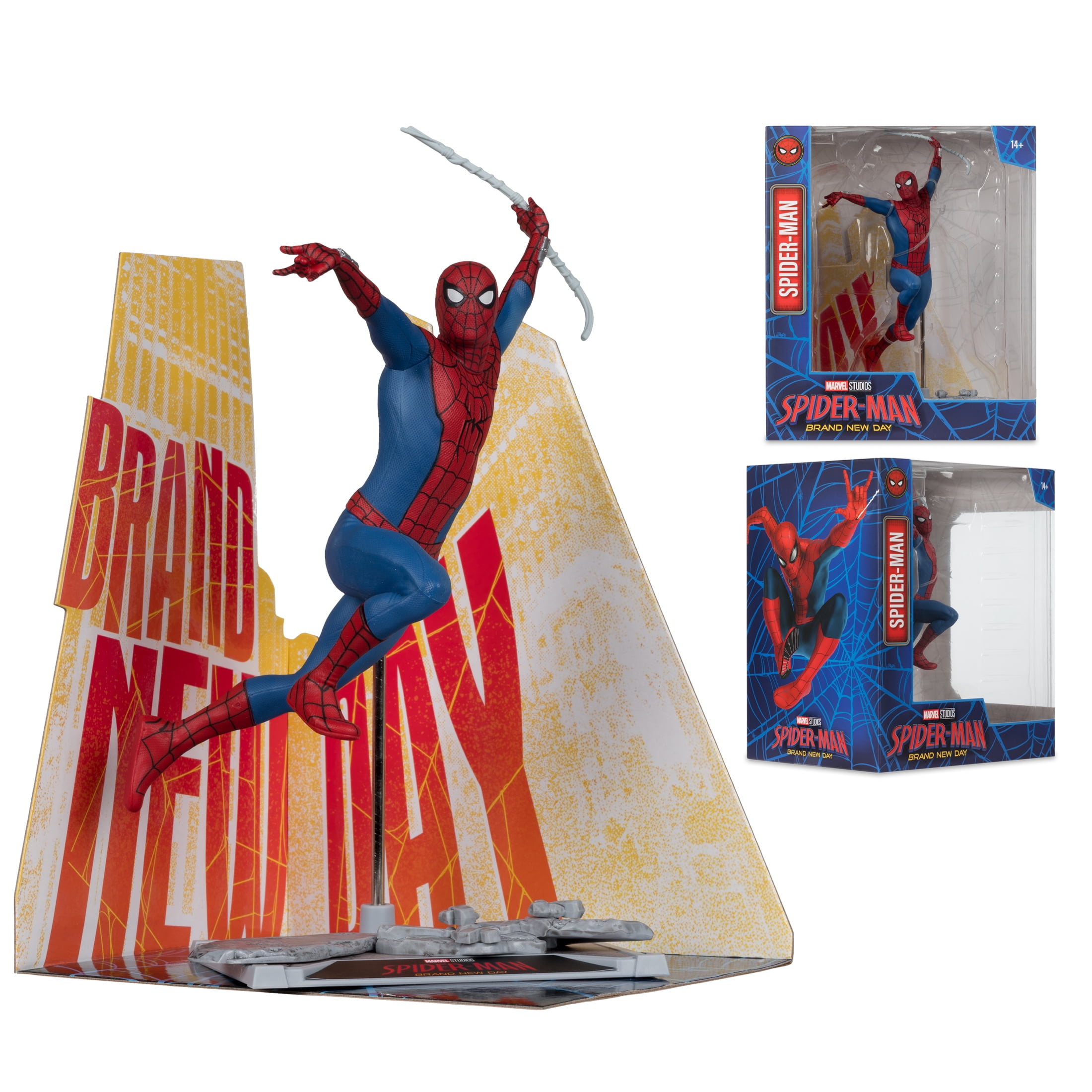 Marvel 6In (1:10 Scale) Action Figure - Spiderman Brand New Day - McFarlane Toys