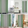 thumbnail image 6 of Ombre Dark Green Gray Fabric Shower Curtain Gradient Color Washable Shower Curtains for Bathroom, Waterproof Bath Curtain with Hooks Home Decor 72x72in, 6 of 8