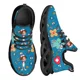 thumbnail image 1 of Zapatillas deportivas de malla con estampado de enfermera para mujer, calzado ligero y casual para correr, con patrón de suministros médicos, 1 of 6