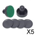 thumbnail image 1 of DYNWAVECA 5-6pack 2PCS Plastic Air Hockey Pushers and 4PCS Pucks Replacement for Game 5 Pcs, 1 of 5