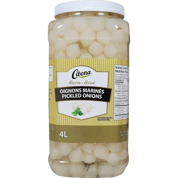 Cibona - Pickled Onion - Sweet - 4Ltr - Pack of 2 - (2x4Ltr)