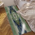thumbnail image 4 of 2x6 FT Kitchen Runner Rugs Non Skid Washable, Faux Wool Rug Runners for Hallways Bathroom Carpet Runner, Soft Indoor Modern Floor Rug for Entryway Laundry Room, 4 of 11