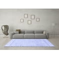 thumbnail image 3 of Ahgly Company Machine Washable Indoor Rectangle Oriental Blue Traditional Area Rugs, 3' x 5', 3 of 4