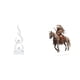 thumbnail image 1 of Figura De Caballero En Llamas De Resina Moderna, Escultura De Fuego Acrílico, Adorno De Escritorio, Centro De Mesa Impermeable, Decoración Para El Hogar, Patio, Oficina, Estantería, Regalo, 1 of 8