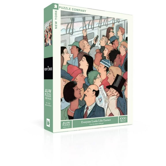 New York Puzzle Company Everyone Looks Like Eustace 1000 Piece Jigsaw Puzzle