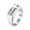 Silver, variant on Cross Rings for Men Stainless Steel Signet Radiant Sunburst Religious Prayer Faith Vintage Punk Gothic Statement Personalized Gift Jewelry Silver 10