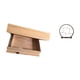 thumbnail image 5 of Estante Flotante De Pared Con Cajón Y Compartimento, Fácil De Instalar, Organizador De Almacenamiento Para Decoración Del Hogar, Estante De Exhibición Para Dormitorio, Apartamento, Oficina, 5 of 8