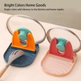 thumbnail image 1 of thinsony Pot Lid Holder Plastic Countertop Cookware Spatula Rack Detachable Storage Kitchenware Counter Rest Organizer Accessory Pink Orange, 1 of 7