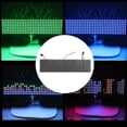 thumbnail image 3 of de de píxeles LED, Iluminación programada Color de sueño negro de de imagen RGB flexible 8x32cm Sunnimix Panel de matriz de píxeles, 3 of 8