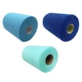 thumbnail image 2 of Thinsony Accessory For Table Skirt Party Tulle Roll In Various Colors Multi-Color For Choice Wedding Tulle blue, 2 of 6