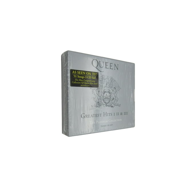 Queen : Greatest Hits I II & II la Collection Platinum 51 Chansons-3 Ensemble CD