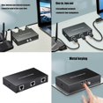 thumbnail image 2 of 2 Ports Networking Switching Splitter Selector RJ45 Networking Switching 2x1 Ethernet RJ45 Networking 2 in 1 Out 1 in 2 Out, 2 of 4