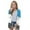 Blue, variant on Fall Jackets for Girls,Girls Cardigan,Kids Graphic Open Jacket Girls Long Sleeve Print Double Side Pockets Loose Cut Outdoor Sport Thin Layer Casual Outer Clothings