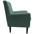 thumbnail image 3 of Fox Hill Trading Ellis 17.5"H Fabric Rolled Arm Lounge Chair in Blue, 3 of 4