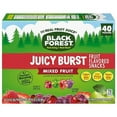 thumbnail image 2 of Black Forest Juicy Burst Fruit Snacks, Mixed Fruit Flavors, 0.8 Ounce Pouches (40 Count), 2 of 2