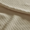 thumbnail image 4 of Madison Park Couverture en Coton Liqui Pleine/queen, Lin, 4 of 5