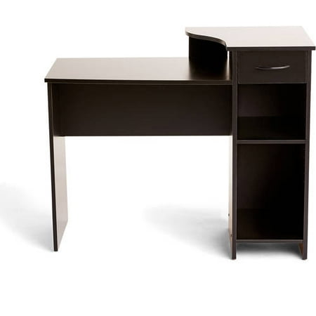 Mainstays Student Desk with Easy-glide Drawer, Blackwood (Best Computer Gaming Desk)