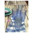 thumbnail image 3 of Acrylic Diamond Cut Hi-Ball - Blue 19 oz. Set of 4 Blue 19 oz., 3 of 5