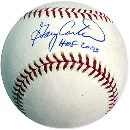 Gary Carter Hand-Signed HOF Inscription MLB Baseball