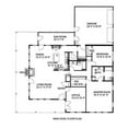 thumbnail image 2 of 001-3266: Country 2 Bed, 2 Bath Luxury Home Plan, 2190 Sq Ft: Full Blueprints with License to Build by Home Plan Marketplace - Lesuto, 2 of 5