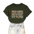 thumbnail image 6 of Fesfesfes Essentials Shirt Women Fashion Crewneck Printed Short Sleeve T-shirt Casual Loose Shirt Tops Womens Short Sleeve Shirts XL(US:10), 6 of 6