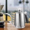 thumbnail image 2 of Coffee Accessories,600ml Stainless Steel Coffee Drip Kettle Coffee Kettle Exquisite Design, 2 of 8