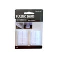 thumbnail image 2 of Everbilt Plastic Toilet Shims, Clear, 1.93" x 1.15" x 0.25", 4 Pack, 2 of 2