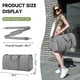 thumbnail image 3 of Bolsa de viaje tipo duffle Ytonet convertible para ropa, resistente al agua, color gris, 3 of 6