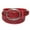 Red, variant on CTM Leather Western Embossed Belt with Removable Buckle