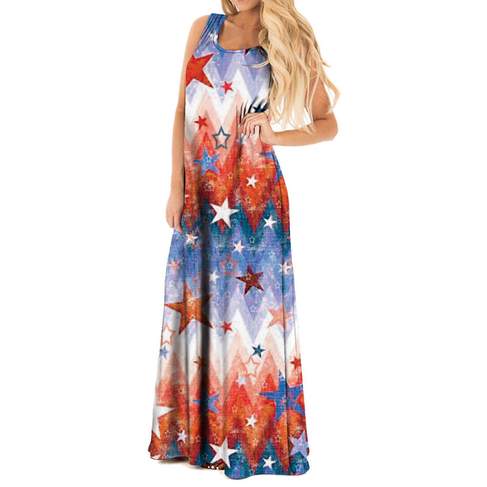 tank top style maxi dress