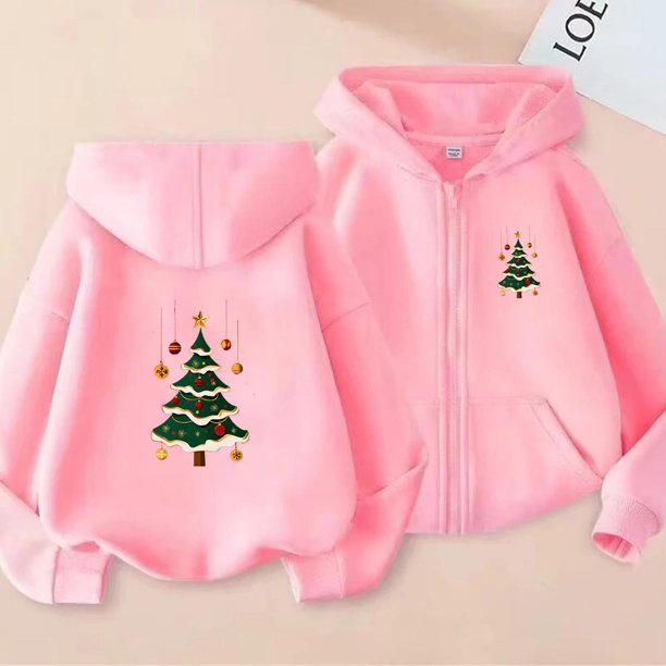 Sudadera con capucha y manga larga para niños y niñas, estilo informal, deportivo, con estampado degradado, cuello redondo, poliéster