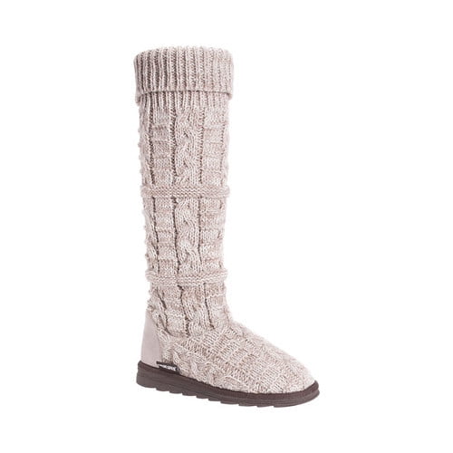 Muk Luks Muk Luks Shelly Marl Knit Sweater Slouch Boot (Women's