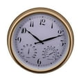 thumbnail image 1 of Grande Horloge Extérieure et, Décoration Hygrométrique Anti-Ticking pour Jardin, 1 of 8