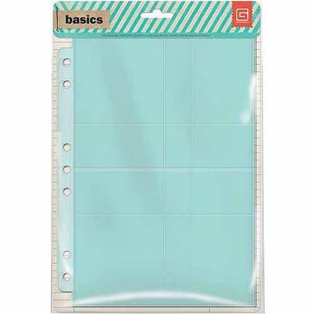 Basic Grey Basics Page Protectors, 7" x 9", 9/pkg