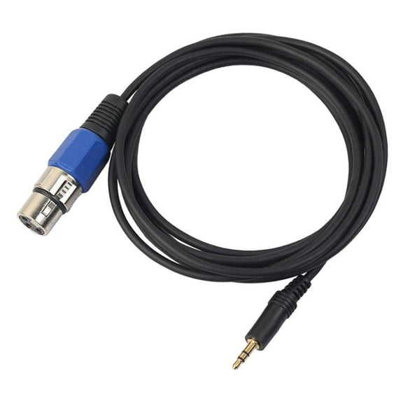 1. durable three.5m Jack Audio Cable Mic Adapter to XLR 3-pin Female for
