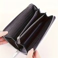 thumbnail image 4 of PENGX Ladies‘ Leather Long Wallet  Cowhide Long Wallet  Wallet Holder  Hand-held Bag, 4 of 6
