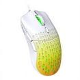 thumbnail image 1 of Wired Gaming Mouse With 6 Buttons 3600DPI 7 Color Backlight Lightweight Gaming Mice For Laptop PC Gamer Desktop yellow, 1 of 4