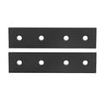 thumbnail image 1 of Flat Straight Brackets, 4 Hole Connecting Plate Easy To Install Large Load Capacity 2PCS  For Industrial Fastener 2020,3030,4040, 1 of 8