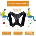 thumbnail image 3 of Posture Corrector for Men and Women,back posture correction for women, back support, back posture correction, shoulder strap correction, 3 of 5